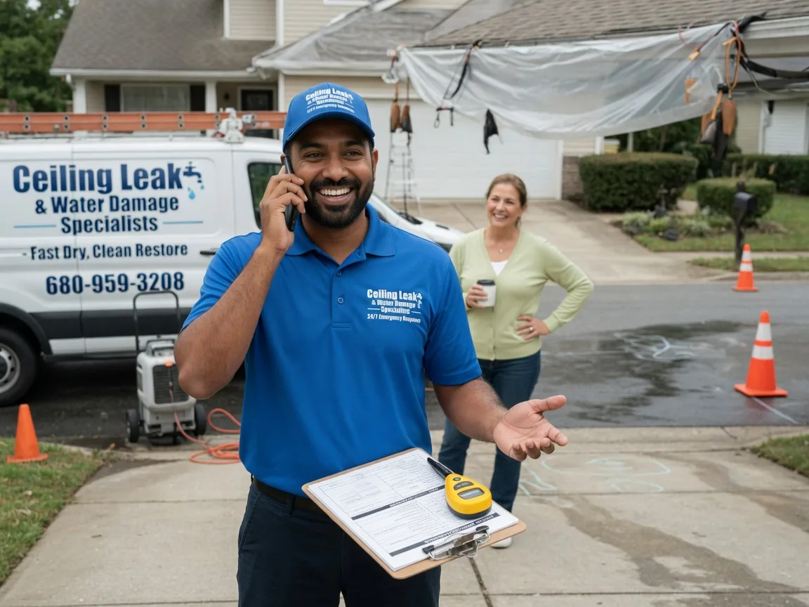 Ceiling Leak Cleanup Newport, AR FAQs